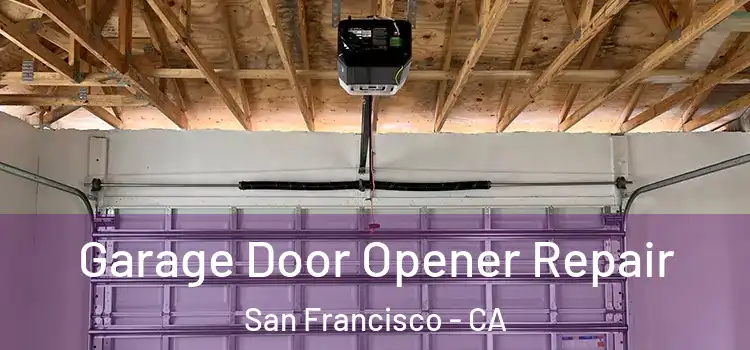  Garage Door Opener Repair San Francisco - CA