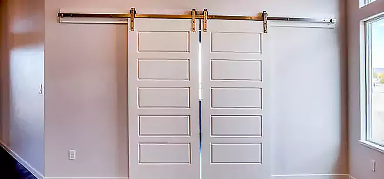 Glass Barn Door with Installation Hardware Kit San Francisco