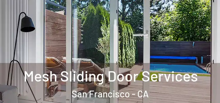 Mesh Sliding Door Services San Francisco - CA