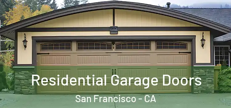  Residential Garage Doors San Francisco - CA
