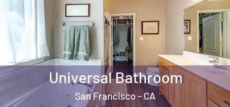  Universal Bathroom San Francisco - CA